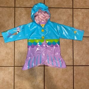 Kidorable mermaid raincoat